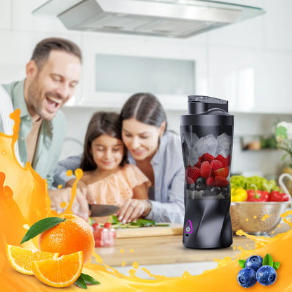 Portable Blender 700ML – USB Rechargeable Personal Mixer for Smoothies, Shakes & Fresh Drinks